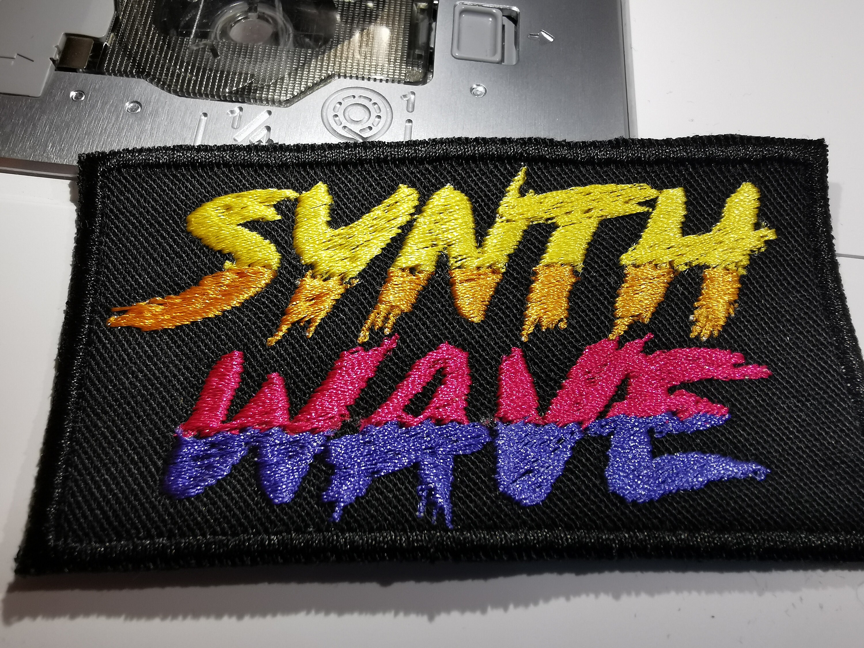 Synthwave Iron on Embroidered Patch Carpenter Brut Retro 80s - Etsy UK