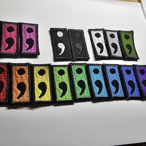 Patch pour demi-côlon TINY Patchs colorés pour combler les lacunes