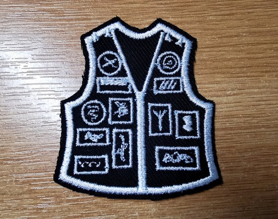 Metal patch hotsell jacket