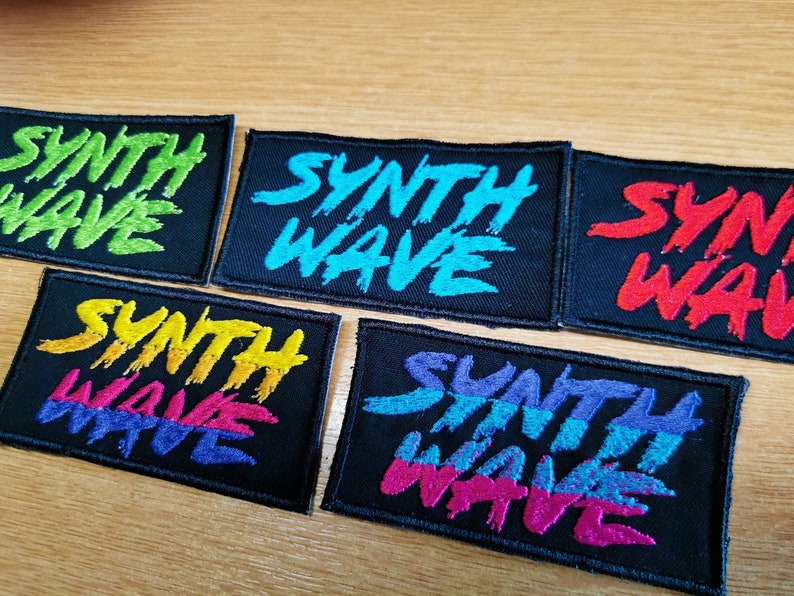 Synthwave Iron on Embroidered Patch Carpenter Brut Retro 80s Patch ...