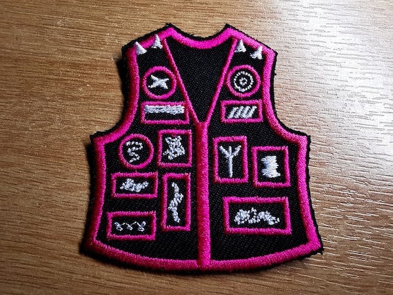 Metal patch vest store