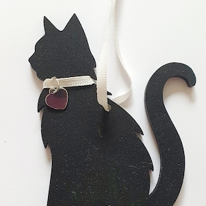 Decoración navideña de Kitty Cat o monumento conmemorativo