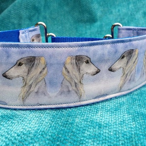 Collar  Salukis  by Erica Keating