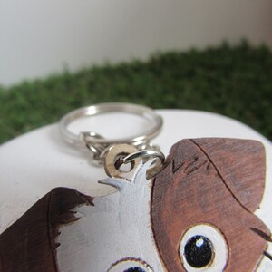 Parson Jack Russell Schlüsselanhänger aus Holz Bild 7