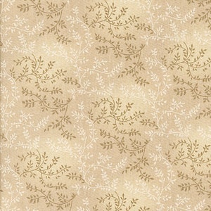 Tonal Vinyard Extra wide  fabric 108"  Pale Beige/Taupe