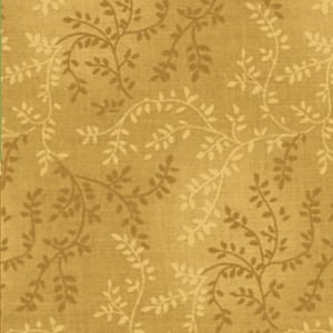 Tonal Vinyard Extra wide  fabric 108"  Old Gold