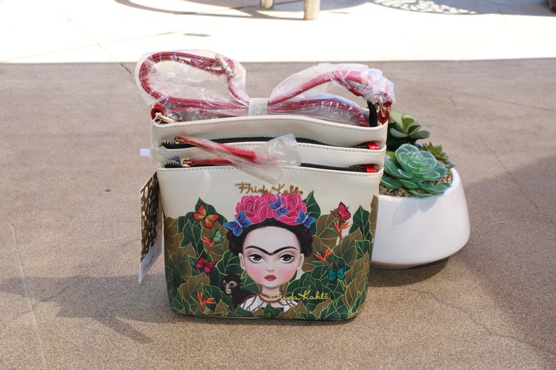 Frida Kahlo Red Purse