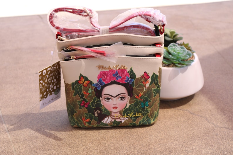 Frida Kahlo Red Purse
