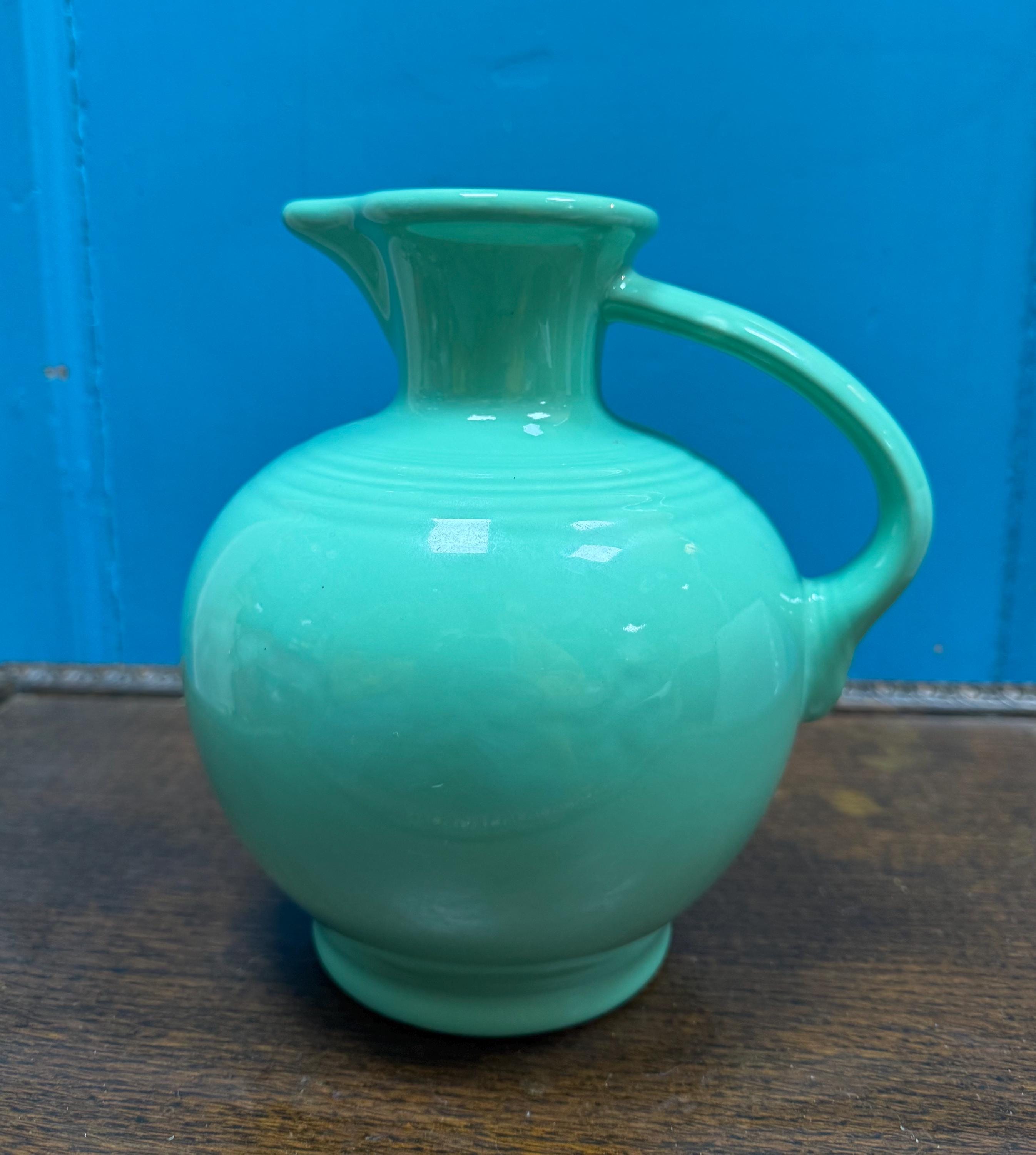 Vintage Art Deco Rare Seamist Green Homer Laughlin Fiestaware