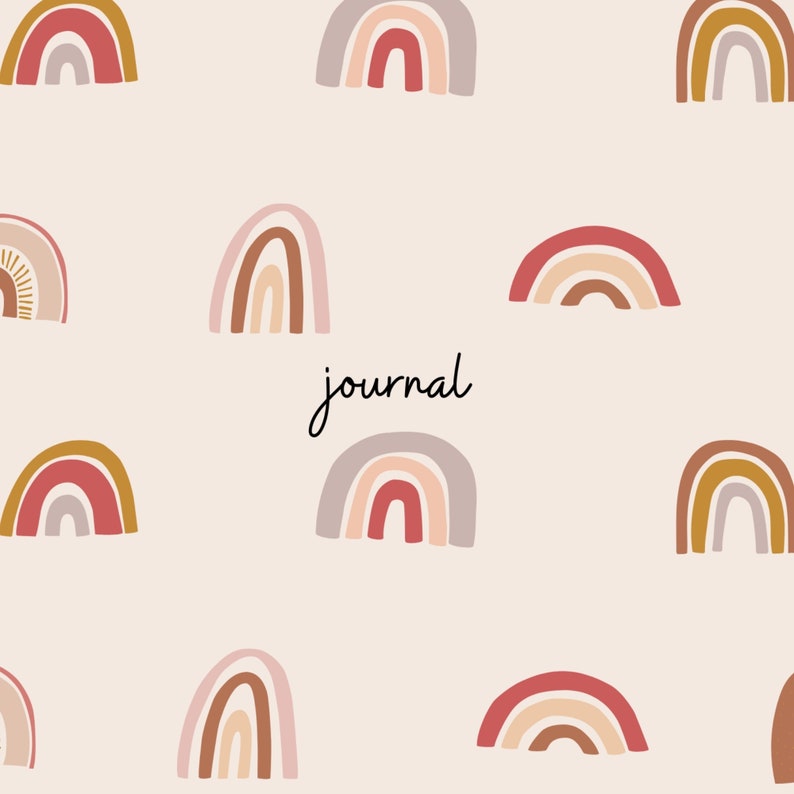 Journal, Digital Journal, Instant Download Etsy