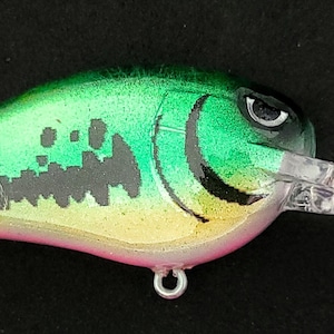 Crankbait plat personnalisé couleur basse, petit avec matériel et livraison gratuite