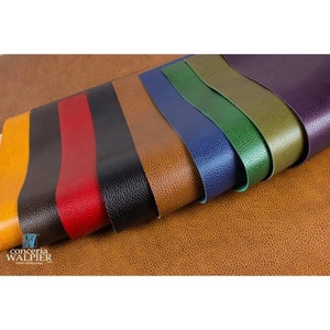 Walpier Buttero Dollaro Veg Tan Leather, 1.2 -1.4 mm, A Size Panels