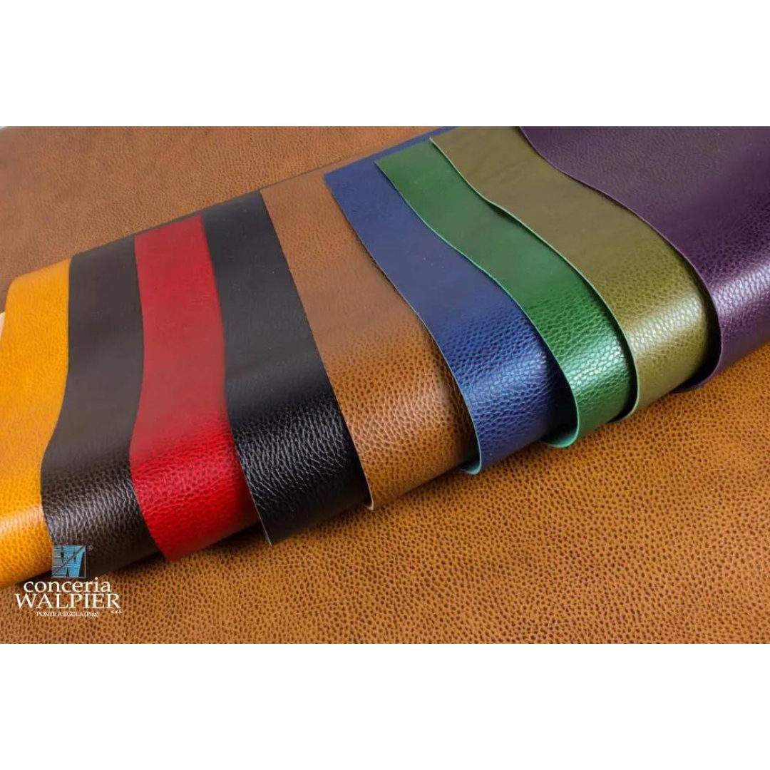 Walpier Buttero Dollaro Veg Tan Leather, 1.2 -1.4 mm, A Size Panels