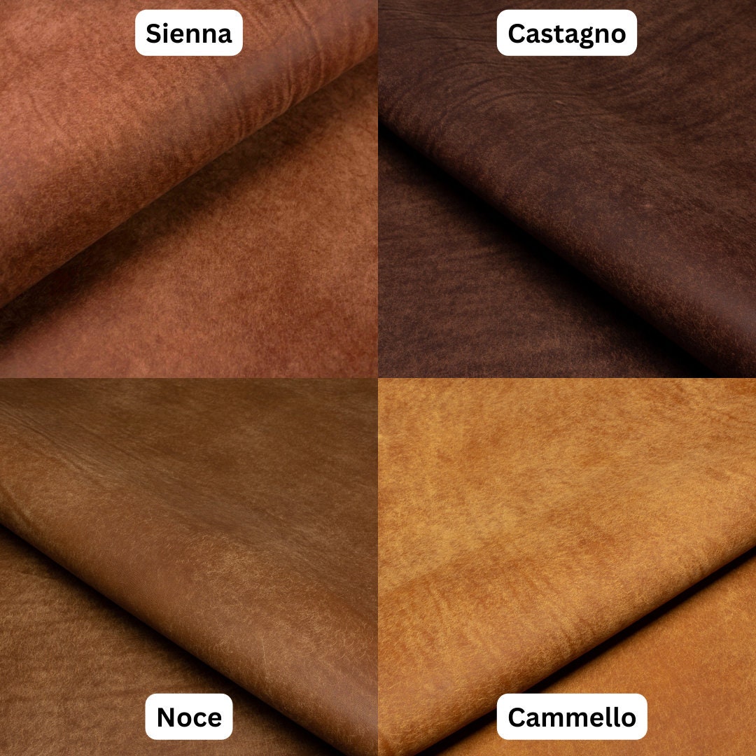 Badalassi Carlo Pueblo Olmo 1.4-1.6 mm Thick Vegetable Tanned Italian Leather Badalassi Carlo Pueblo Olmo 1.4-1.6 mm Thick Vegetable Tanned Italian Leather