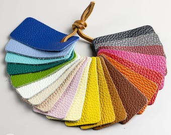 Fairground Leather Samples