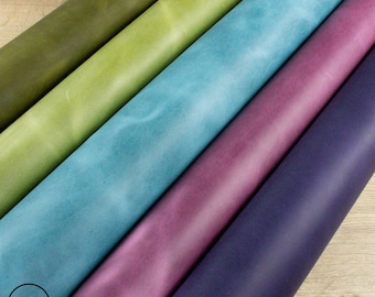 Set Scrivania Pelle Kit Scrittoio 4 Pezzi In Pelle Cuoio Castagno | Acciaio - Foto 8