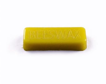 Natural Beeswax Bar, 20g, Used for Leather Care