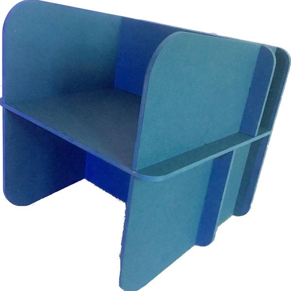 Chaise enfant modülo III bleu