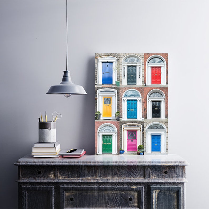Colourful Dublin Doors Print,door Photography, Dublin Doors Photo