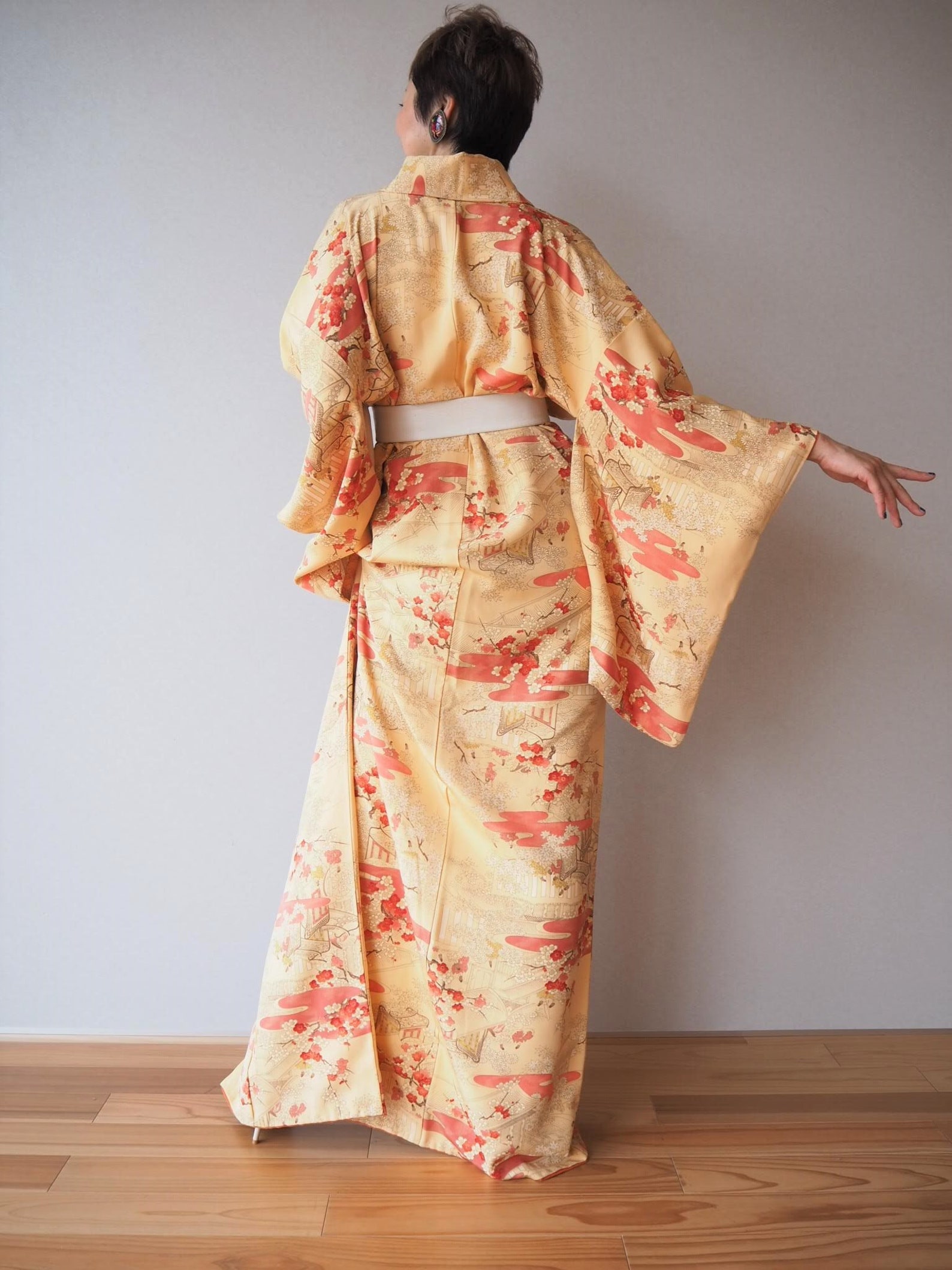 Ethereal Luxury Silk Kimono Soft Silk Japanese Vintage Etsy
