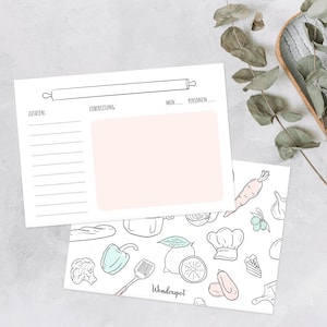 Rezeptkarte – Postkarte “Rezept”