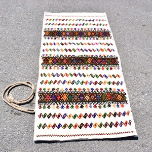 Small kilim rug, Doormat rug, Turkish vintahe handmade kilim rug, Bohemian rug, Organic wool rug, Kilim rug, Beige rug, 2 x 4 ft, ML0394