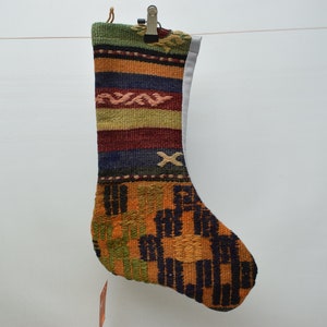 oriental christmas socks wall decor stocking santa claus socks 11x18 home decor Xmas stocking holiday stocking wall decoration socks 255