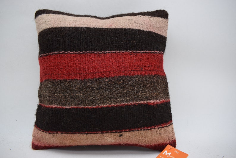 decor kilim pillow,decorative kilim pillow sofa pillow 14x14 naturel kilim pillow striped pillow boho pillow cushion cover 01051