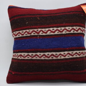 handmade pillow cover, bohemian pillow, 18x18 sofa pillow, throw pillow, home decor pillow, anatolian pillow , tribal pillow , 3009