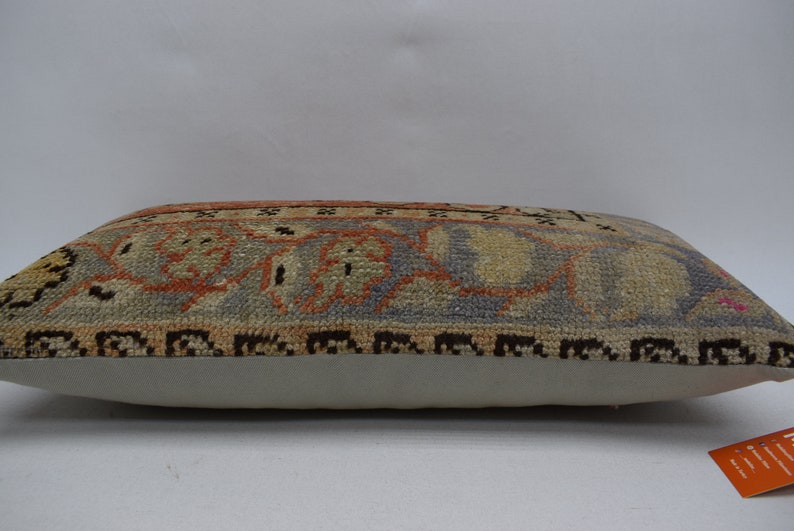 bench pillow pillow cover handwoven pillow wool pillow 02948 12x24 floor pillow ethnic pillows lumbar pillow carpet pillow
