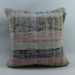 ethnic kilim pillow, home decor pillow, bedding decor pillow, handmade throw pillow, turkish pillow, sofa pillow, 18x18 pillow cover, 4908