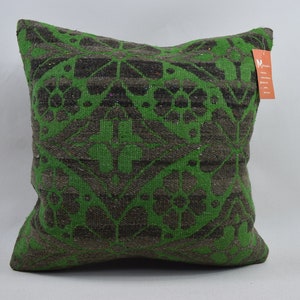 handmade pillow cover, bohemian pillow, 18x18 sofa pillow, ethnic throw pillow, home decor pillow, anatolian pillow, tribal pillow , 4777