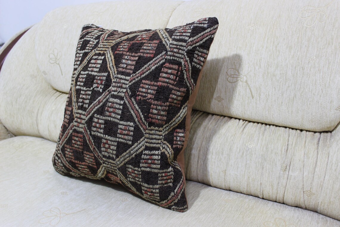 Euro sham kilim pillow anatolian kilim pillow sofa kilim Etsy