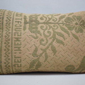 16x24 türkisches Kelim Kissen handgewebtes Kelim Kissen Boho Kissen ethnisches Kissen 16x24 natur Kelim Kissen Sofakissen Kissenbezug 1138