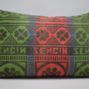 colored kilim pillow cover pale color kilim pillow striped kilim pillow 16x24 decorative kilim pillow ethnic kilim pillow cushion 1121