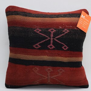 copertura del cuscino kilim turco, copertura del cuscino kilim vintage, cuscino kilim anatolico 14x14 cuscino kilim, cuscino boho kilim, copertura del cuscino 1589