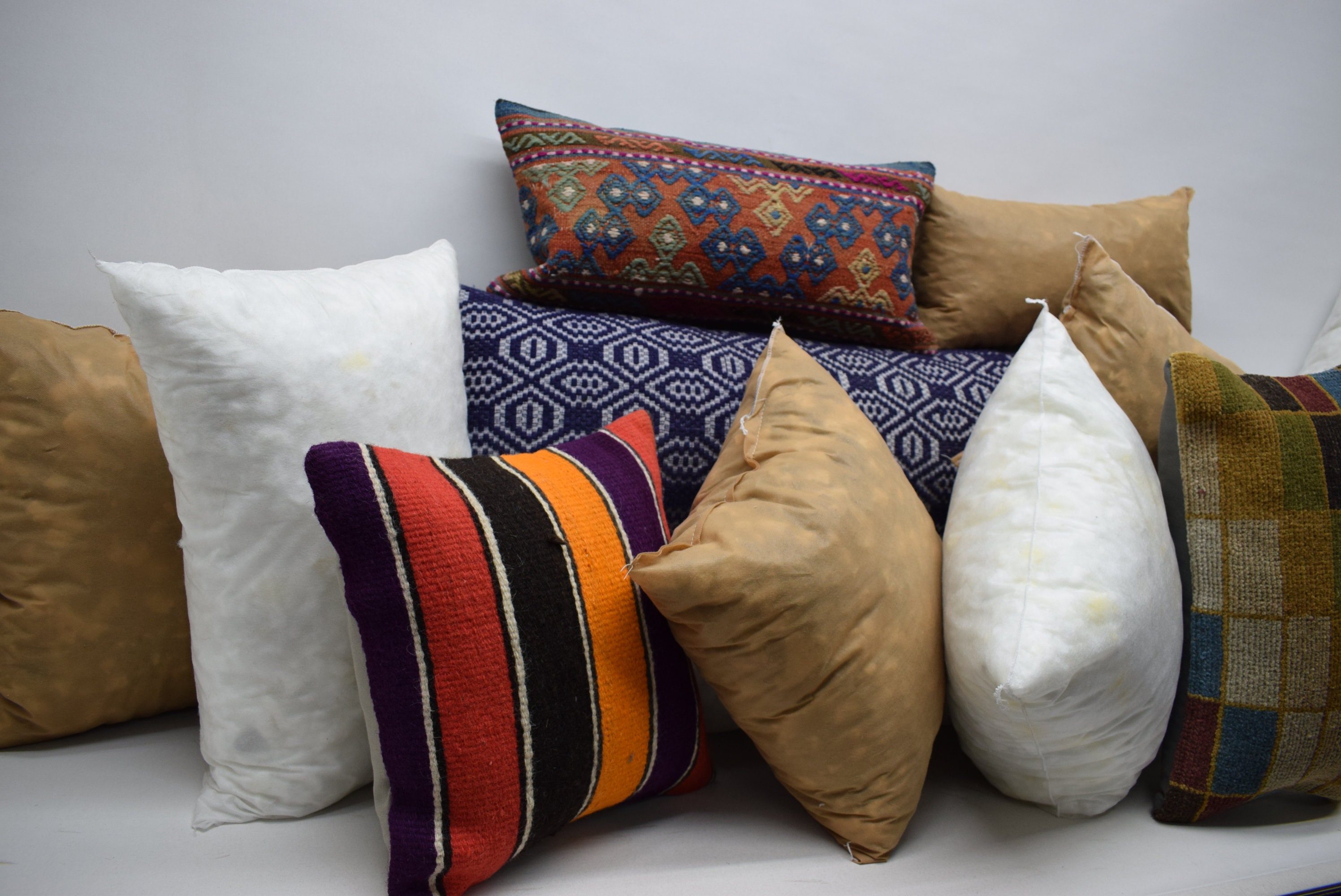 Kilim pillow insert / filling insert polyester fiber insert / Etsy