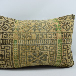 vintage pillow, lumbar pillow cover, boho pillow, home decor pillow, turkish pillow, ethnic pillow, sofa pillow 16x24 pillow cover 2992