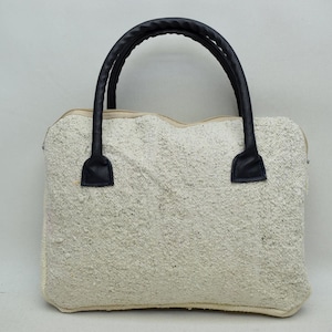 Handgemachte Kelim-Tasche, dekorative Tasche, türkische Tasche, handgemachte Boho-Tasche, Wolle und Leder Kelim-Tasche, 10x14 ""ethnische Taschen, einzigartige Tasche, Handtasche 20."
