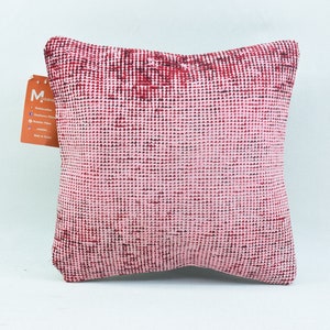 copertura del cuscino del tappeto tessuto a mano, cuscino da lancio, cuscino del tappeto con arredamento boho, cuscino del tappeto boho, cuscino tessuto a mano 12x12 copertura del cuscino 342