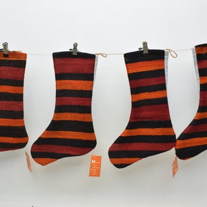 vintage christmas socks wall stocking fireplace santa socks 11x18 home decor Xmas stocking holiday stocking wall decoration sock set 1427