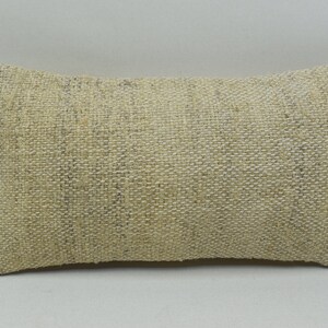Cuscino decorativo in lana fatto a mano, cuscino arredamento rustico, cuscino kilim etnico, cuscino kilim Boho, cuscino turco 8 x 16 copertura cuscino, 1237