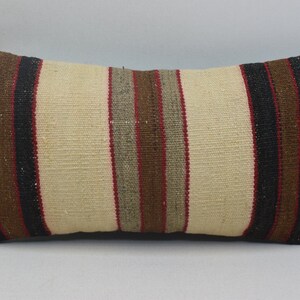 Cuscino turco, cuscino di lana, cuscino, cuscino arredamento azteco, cuscino kilim arredamento etnico, cuscino Boho, cuscino turco 8 x 16 copertura cuscino 1213