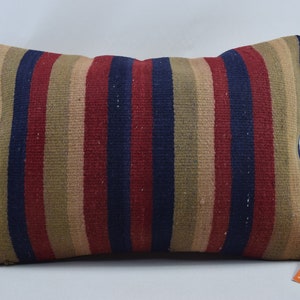 wool pillow, lumbar pillow, kilim pillow, home decor pillow, turkish pillow, livingroom decor ideas, sofa pillow 16x24 pillow cover, 2811