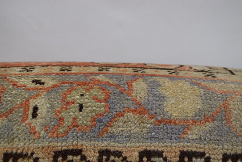 bench pillow pillow cover handwoven pillow wool pillow 02948 12x24 floor pillow ethnic pillows lumbar pillow carpet pillow