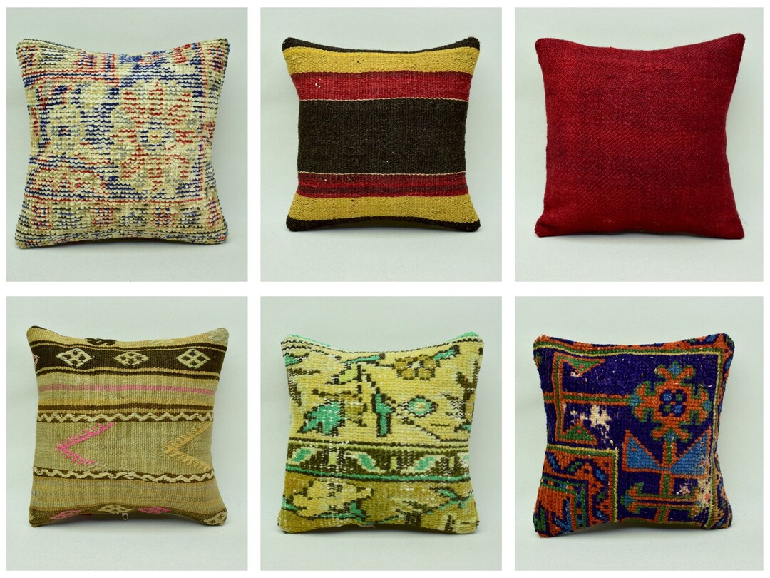 Turkish Kilim Pillow Covers, Ethnic Kilim Pillow, Throw Pillow