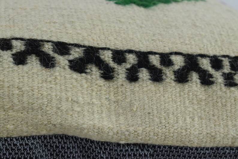 Turkish Kilim Pillow Cover Tribal Pillow Cover 18x18 Nomadic Etsy