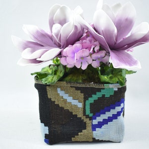 Laundry decor, Garden plant cover, Pot cover, Hanging plant cover, Planter pot, Flower pot for plants 6 x 10 inches planter pot case 150
