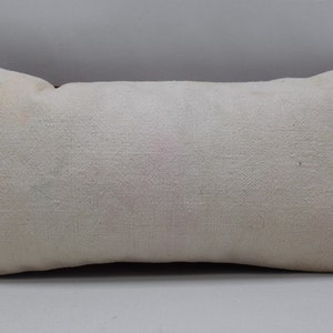 home decor pillow , bedding pillow , lumbar kilim pillow , throw pillow , beige pillow , rustic kilim pillow , 10x20 pillow cover , 2216