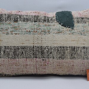 pillow, kilim lumbar pillow, bohemian pillow, home decor pillow, turkish pillow, tribal pillow / boho pillow 16x24 pillow cover / 1745
